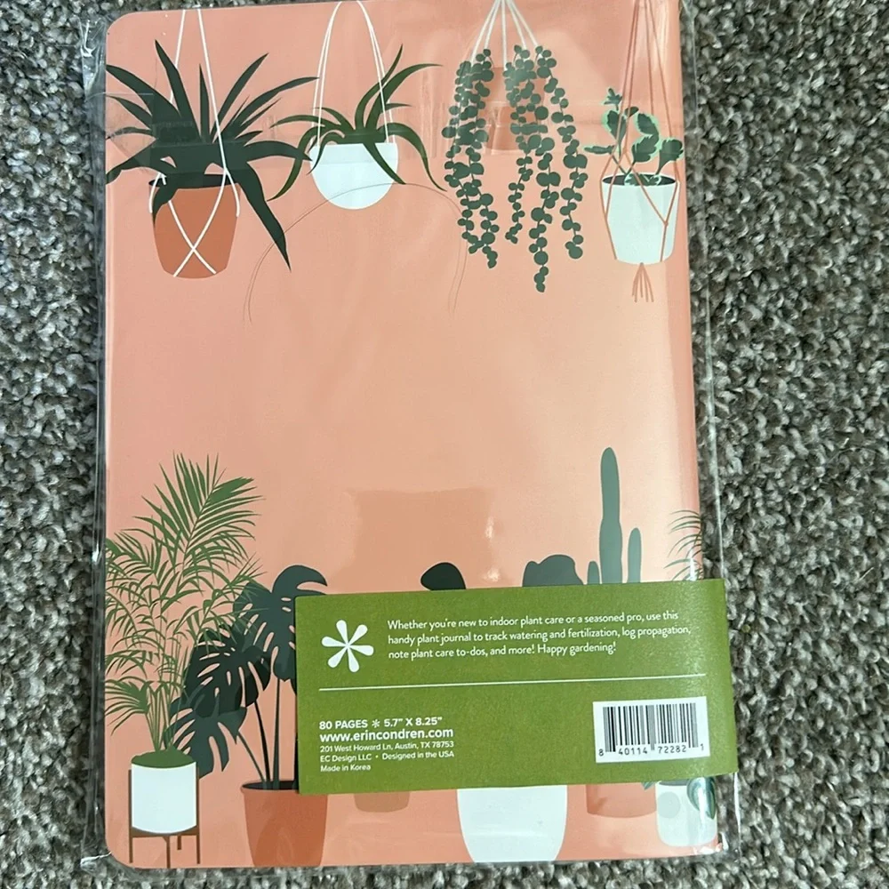 Plant Journal PetitePlanner Erin Condren